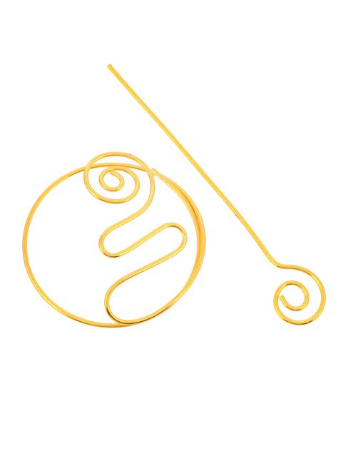 Buy Gold Plated Metalic Hair Bun Pin - Hair Accessories for Women ...