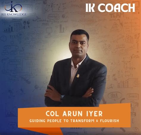 Join Col Arun Iyer @Transforminds - Transform Your Mind.. Transform ...