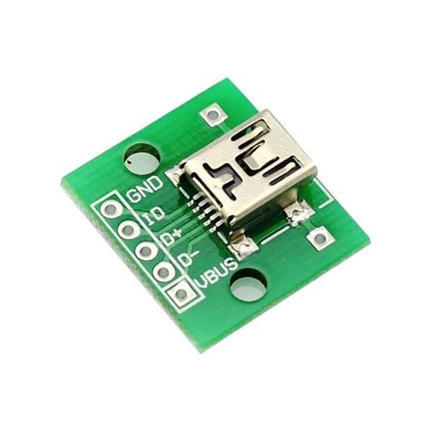 Mini USB Turn DIP Female Mini USB Type B Female SMD DIP Switch Adapter ...