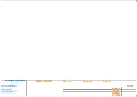 Image result for AutoCAD Drawing Template Design