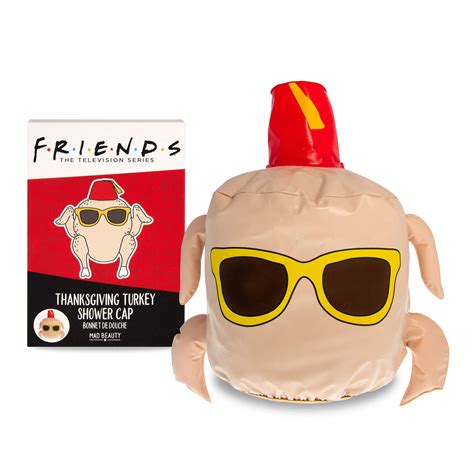 Buy MAD BEAUTY Friends TV Show Turkey Shower Cap, Warner Bros ...