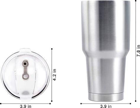 Buy 30oz tumbler - 2 Pack Insulated Stainless Steel Tumblers with Lids ...