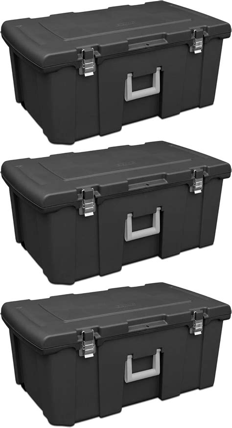 Sterilite 3-Pack Wheeled Footlocker, Lockable India | Ubuy