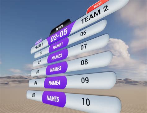 Virtual Sets | Buy ScoreBoard3D: Sports Scoreboard Pack – Real-Time 3D ...