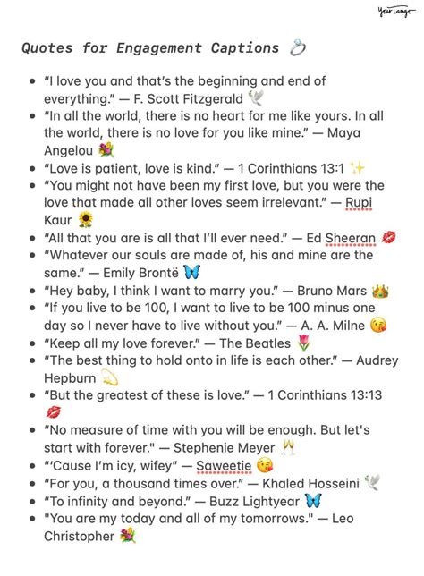 120 Engagement Captions To Make Your Announcement Instagram Official ...