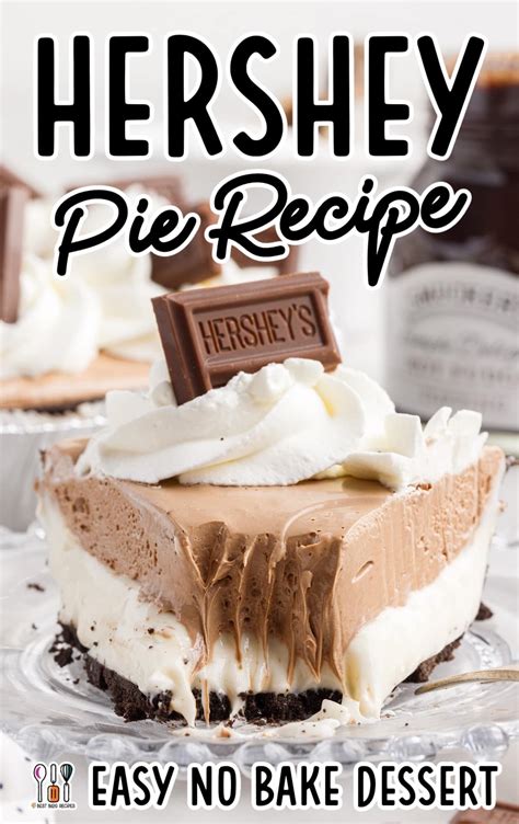 Hershey Pie | No Bake Desserts | The Best Blog Recipes