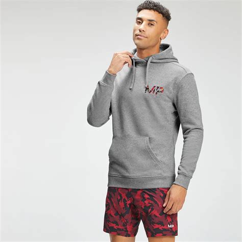 MP Men's Adapt Embroidered Hoodie | Black | MP MYPROTEIN™