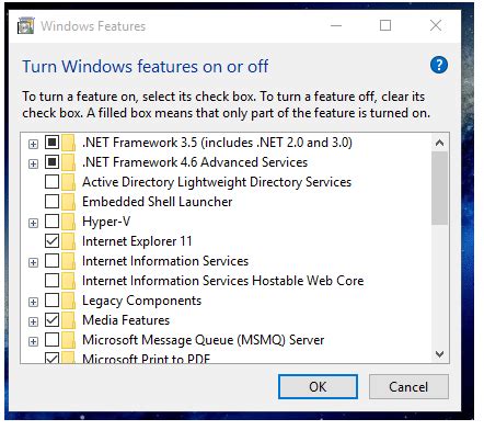 Install .NetFramework 3.5 in Windows 10 - YouTube