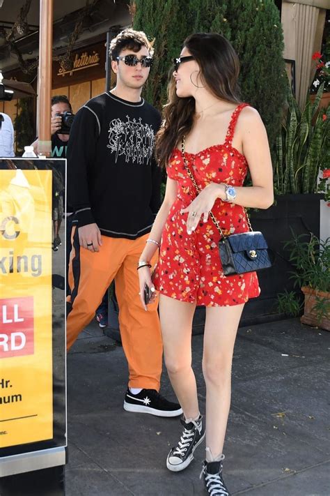 Madison Beer and Boyfriend Zack Bia at Il Pastaio Restaurant in Beverly ...