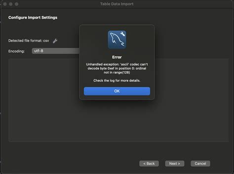 MySQL Workbench Import SQL File 的图像结果