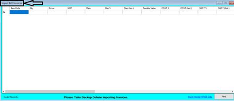Import B2C (Retail Bill) Invoices Help Guide