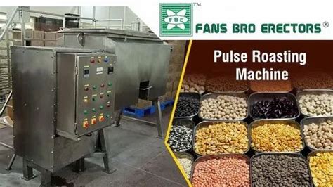 Manufacturer of Industrial Spice Roasting Machine by Fansbro Erectors ...