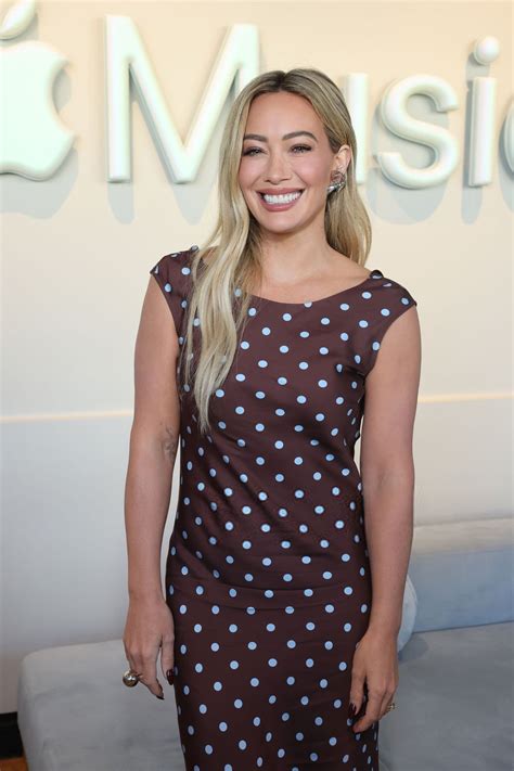 Hilary Duff at Apple Music Holiday Radio Takeover in Los Angeles 2025 ...