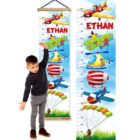 Personalized Themed Growth Height Charts Tracker – Wow and Now India