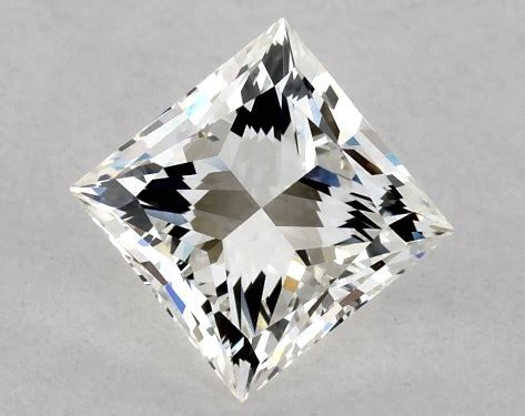 GIA 1.32 Carat I-VS1 Very Good Cut Princess Diamond Graduated Pavé ...