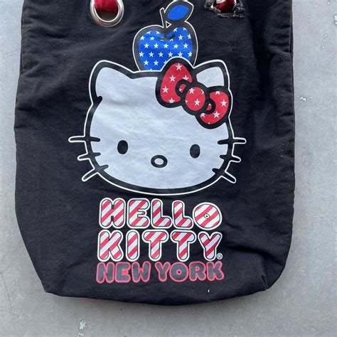 vintage hello kitty new york tote y2k shoulder tote... - Depop