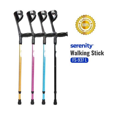 Jual Tongkat Elbow Siku SERENITY FS937L Alat Bantu Jalan - Matte Gold ...