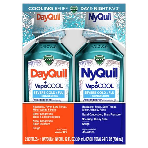DayQuil & NyQuil Ultra Concentrated Cold & Flu Relief Liquicap Co-Pack