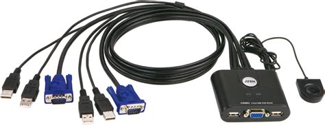 Aten 2 Port KVM Switch - Buy Aten 2 Port KVM Switch Online at Low Price ...