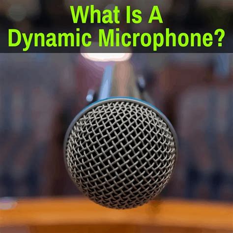 Image result for How Does Dynamic Microphone Works