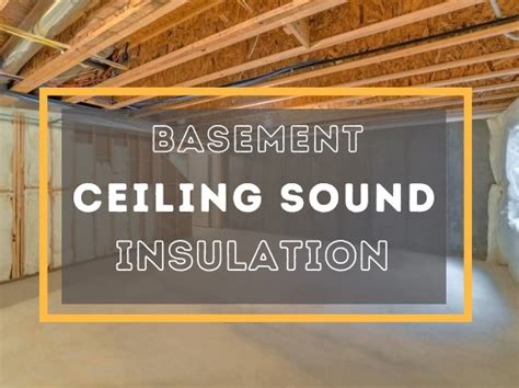 Image result for Soundproofing Basement Ceiling Insulation