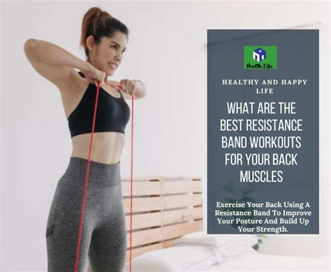 Image result for Good Back Workouts Using Bands