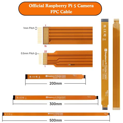Buy Pi 5 Camera FPC Cable for High-Quality Video | Makerbazar