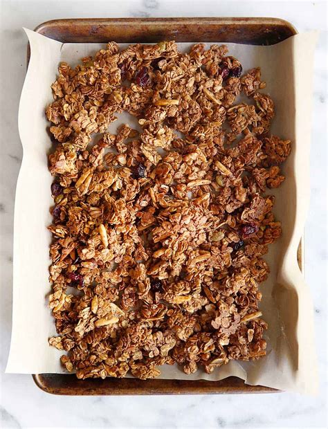 Low Calorie Gluten Free Granola - Healthy Food