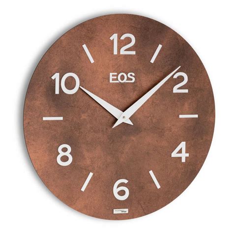 MDF clock coupled with polypropylene films