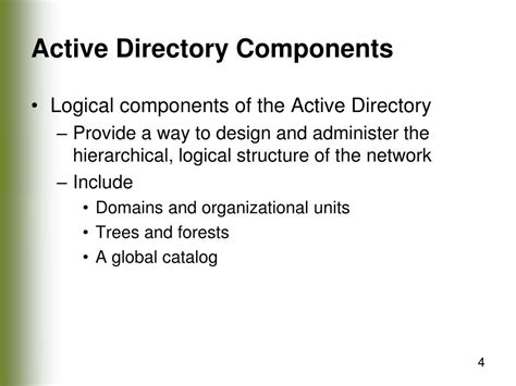 Active Directory Components 的图像结果
