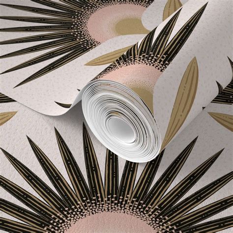 Commercial grade wallpaper swatch neutral geometric traditional ...