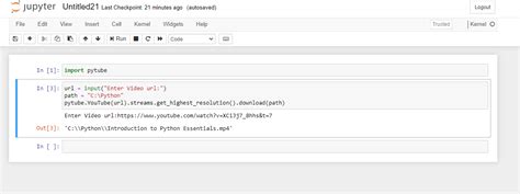 Python Tutorial Video Download 的图像结果