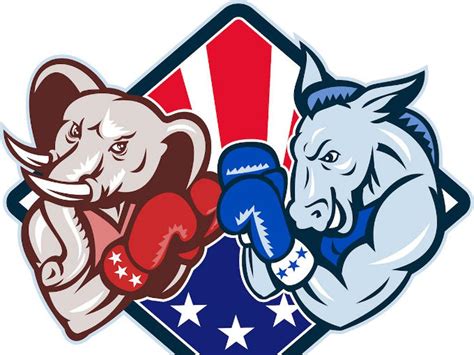 12 diferencias entre republicanos y demócratas