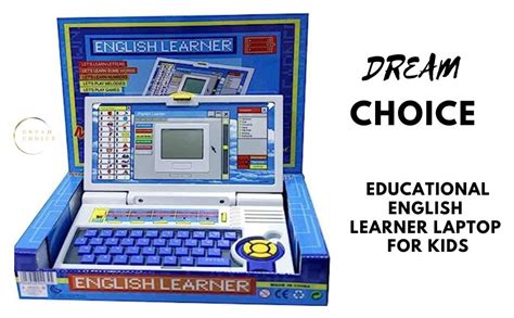Educational English Learner Power Notebook Laptop Computer Toy with ...