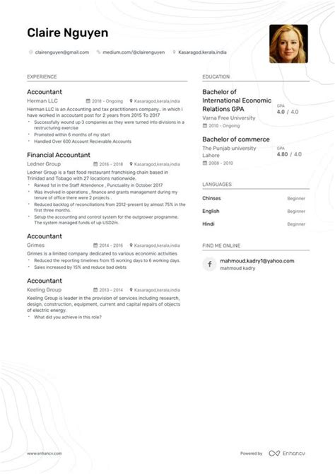 Resume Summary Examples Information Technology 的图像结果