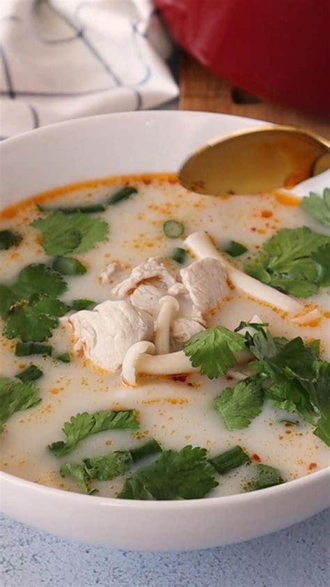 Best Ever Tom Kha Gai Soup (Thai Coconut Chicken Soup, Whole30, Paleo ...