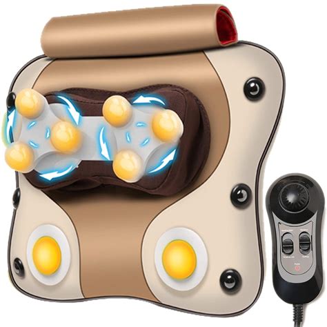 Dr Physio USA 3D Cushion Massager with Rolling Massage Heads -1009 ...
