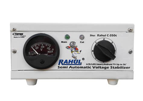 Buy Rahul C-350c 300 VA 140-280 Volt Manual 8 Booster,Use a Maximum of ...