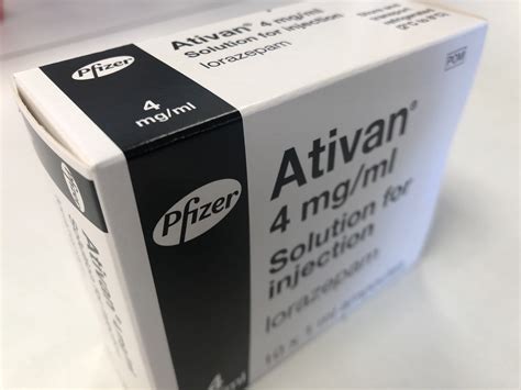 Lorazepam (Ativan®) 4mg/mL Injection – NOW AVAILABLE - Speeds Healthcare