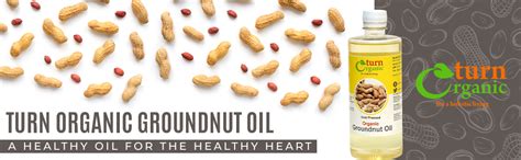 Turn Organic Ground Oil Cold Pressed | Organic Groundnut Oil in Glass ...