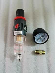 Bluex 1/4" AFR Pneumatic Air Source Treatment Pressure Regulator ...