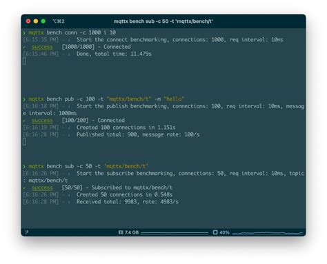 MQTT X 1.9.0 发布：开箱即用的 bench 命令，MQTT 性能测试更便捷 - 知乎