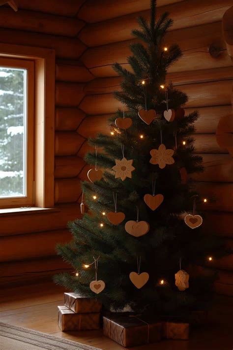 Image result for Rustic Christmas Tree Decorations