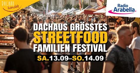 Dachaus größtes Street Food Festival , Max-Mannheimer-Platz, Dachau, 13 ...