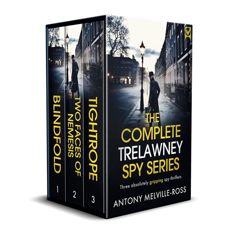 Amazon.com: THE COMPLETE TRELAWNEY SPY SERIES BOOKS 1-3 three ...