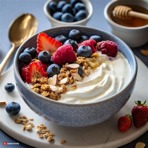 Greek Yogurt and Berry Breakfast Bowl Recipe