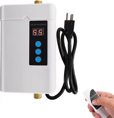 Tankless Electric Water Heater 110V 3000W Under Sink On Demand Instant ...