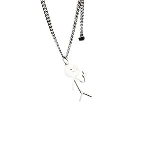 SALTY ALPHA Anti Tarnish Stainless Steel Be Yourself Be You Locket Neck ...