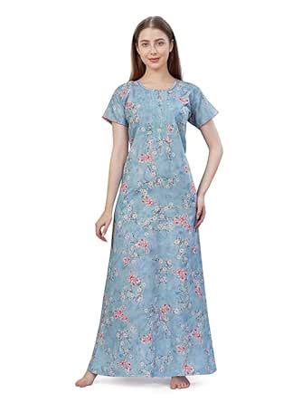 Buy SAND DUNE Alpine Women’s A-Line Nighty with Pocket | Digital ...